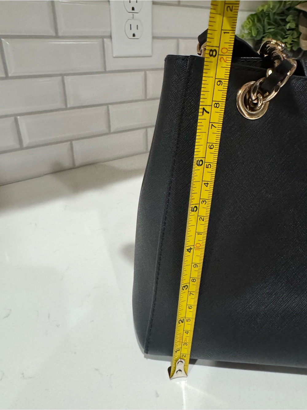 Michael Kors Black/Gold Tote - Picture 15 of 16